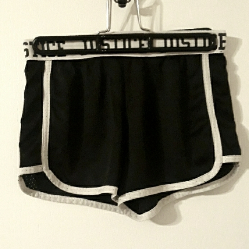 Justice black shorts